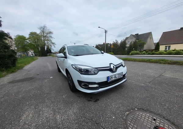 Renault Megane cena 26700 przebieg: 135395, rok produkcji 2014 z Złotów małe 781